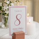 Search for dusty rose table cards Calligraphy