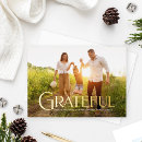 Search for gratitude christmas cards Typography