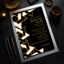Search for black white bar bat mitzvah invitations Elegant