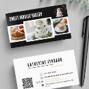 Search for black cake business cards Catering company