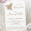 Search for honeybee baby shower invitations Modern