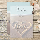 Search for hearts in the sand invitations Coastal
