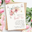 Search for boho floral bridal shower invitations Vintage