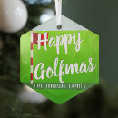 Search for funny golf christmas tree decorations Modern