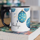 Search for teal polka dot mugs Modern