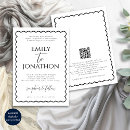Search for line drawn invitations Black and white