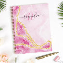 Search for pink glitter notebooks Girly feminine