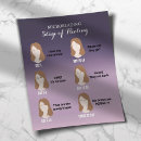 Search for gradient paper flyers Makeup artist