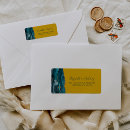 Search for yellow blue return address labels Gold