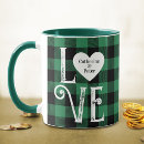 Search for green heart mugs Irish