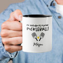 Search for pickleball paddle mugs Pickleballer