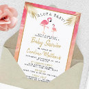 Search for flamingo baby shower Luau