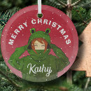Search for frog christmas tree decorations Drawing