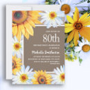 Search for burlap birthday invitations Sunflowers