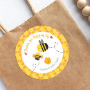 Search for whimsical bee stickers Baby shower