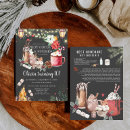 Search for hot cocoa party invitations Bonfire