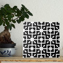 Search for optical illusion tiles Black and white