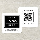 Search for menu restaurant business cards Qr code