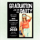 Search for black white graduation invitations High school college university