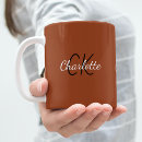 Search for orang mugs Burnt orange