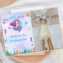 Search for shell birthday invitations Mermaid