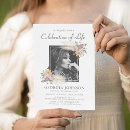 Search for in loving memory invitations Elegant