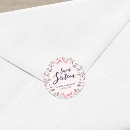 Search for pink rose round stickers Sweet 16