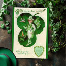 Search for victorian st patricks day cards Green