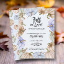 Search for fall in love pumpkin invitations Watercolor