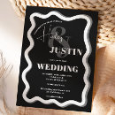 Search for grey and white invitations Calligraphy