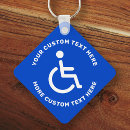 Search for parking print key rings Assessable disability