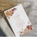Search for floral pumpkin baby shower invitations Boho