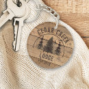 Search for pine forest key rings Rustic