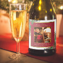 Search for gold foil wine labels Merry christmas