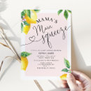 Search for mamas main squeeze baby shower invitations Watercolor