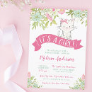 Search for kitty baby shower invitations Floral