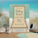 Search for turquoise baby shower invitations Beach
