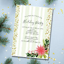 Search for hanukkah invitations Poinsettia