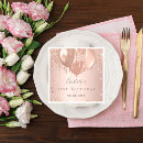 Search for rose gold napkins Blush