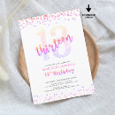 Search for purple confetti invitations Girly