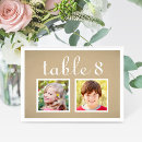 Search for kraft paper table cards Modern
