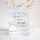 Search for blue and silver quinceanera invitations 15 years old