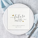 Search for future mr and mrs napkins Bride to be
