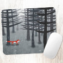 Search for squirrel in a tree mousepads Nature