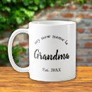 Search for 1st time grandma mugs New baby