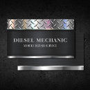 Search for mechanic business cards Metal