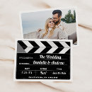 Search for hollywood save the dates Black and white