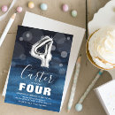Search for baby boy fourth birthday invitations 4th