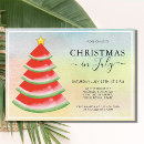 Search for colourful christmas invitations Christmas in july