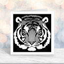 Search for tiger rubber stamps Wild cat